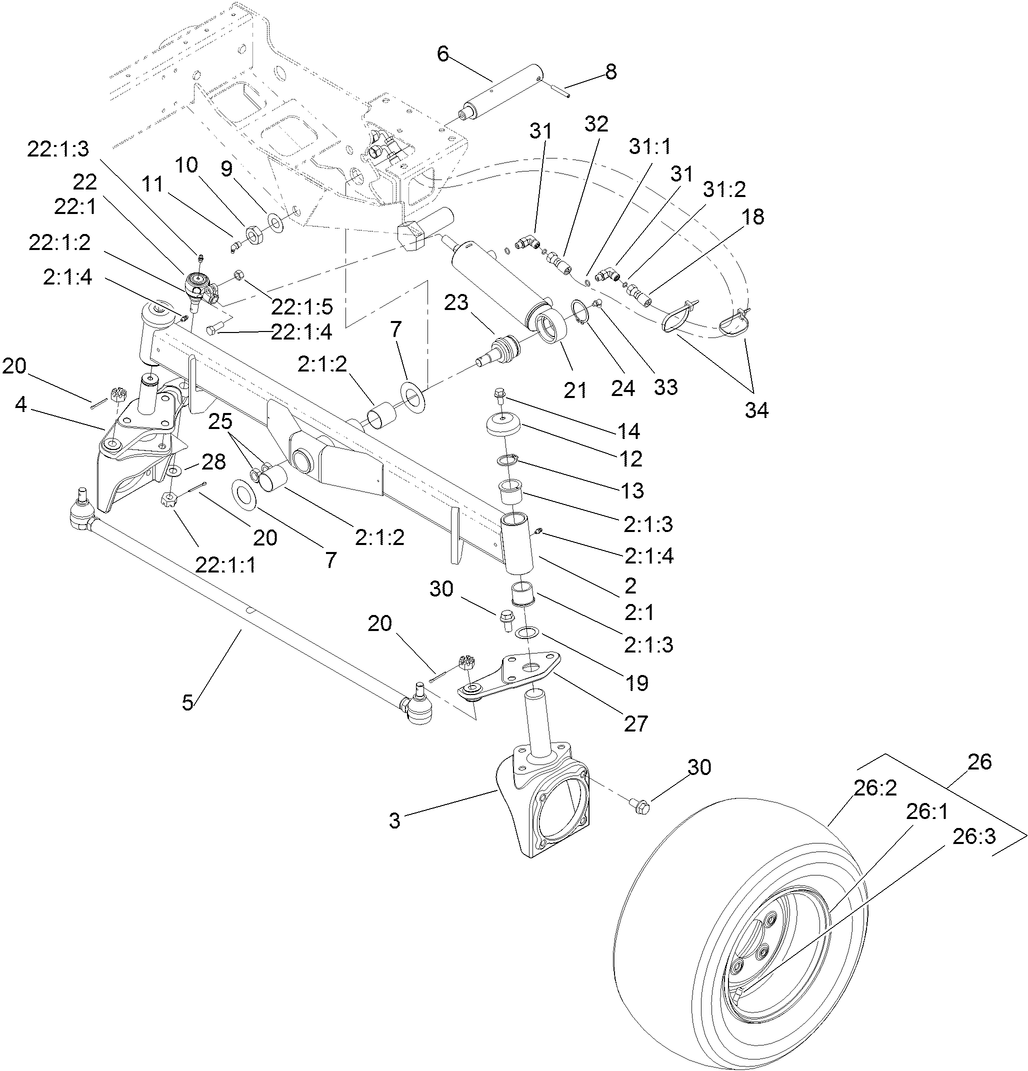Rear Axle Assembly