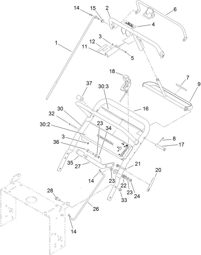Handle and Control Assembly