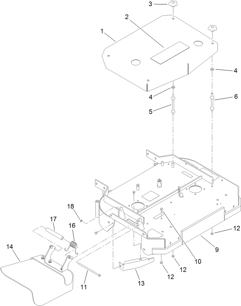 Deck and Shield Assembly