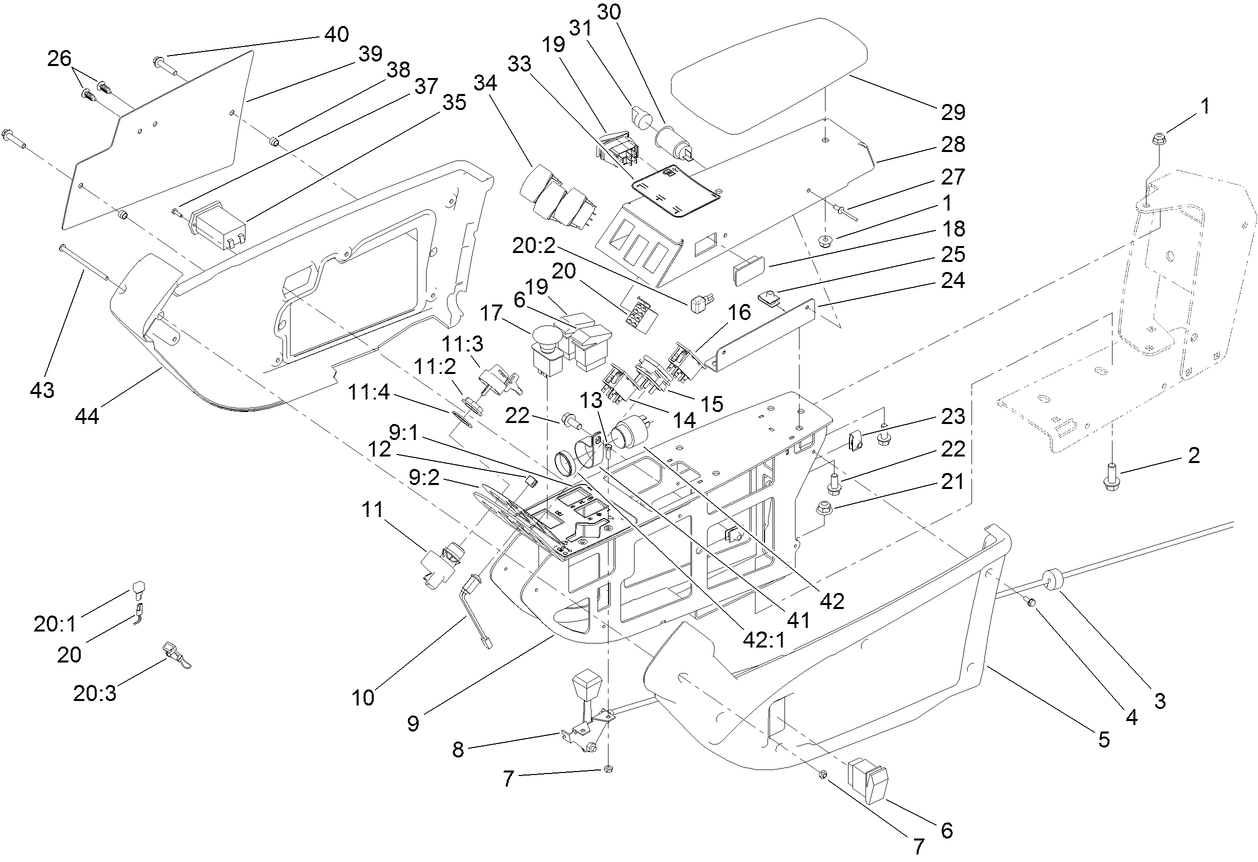 Control Console Assembly