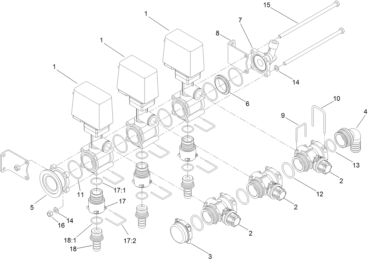 Boom Manifold Assembly