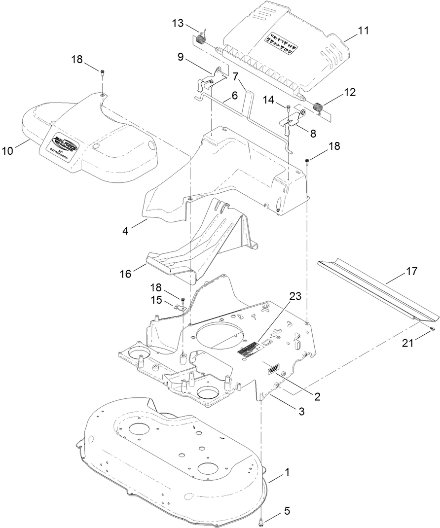 Deck and Frame Assembly