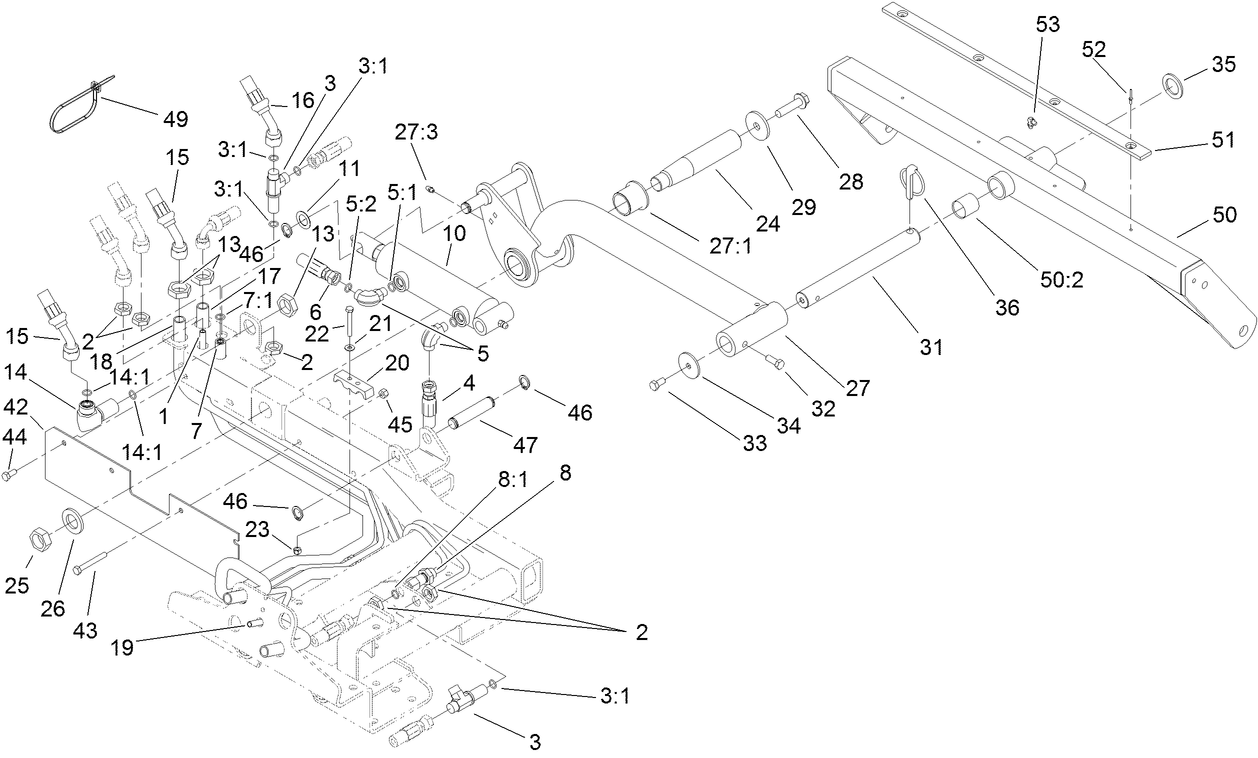 Rear Lift Arm Assembly