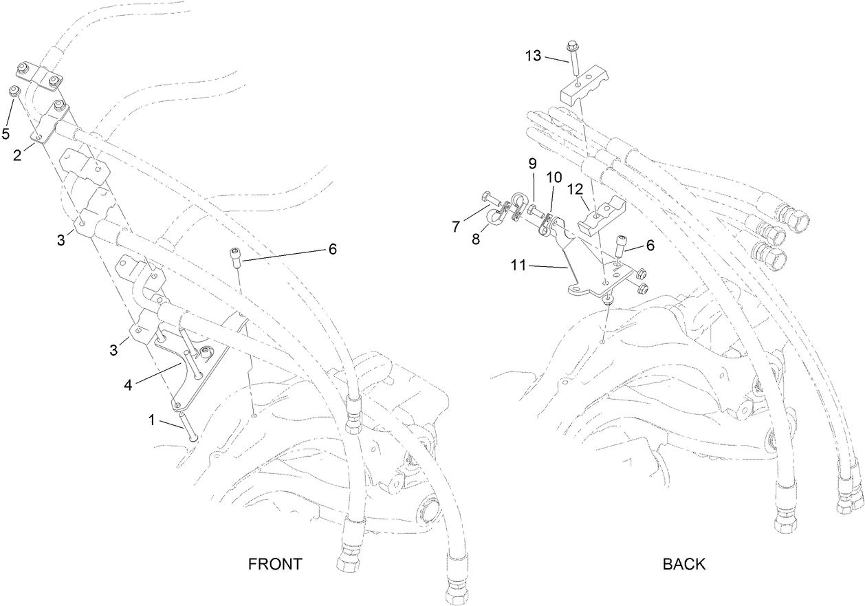 Hydraulic Mow  Clamp Assembly