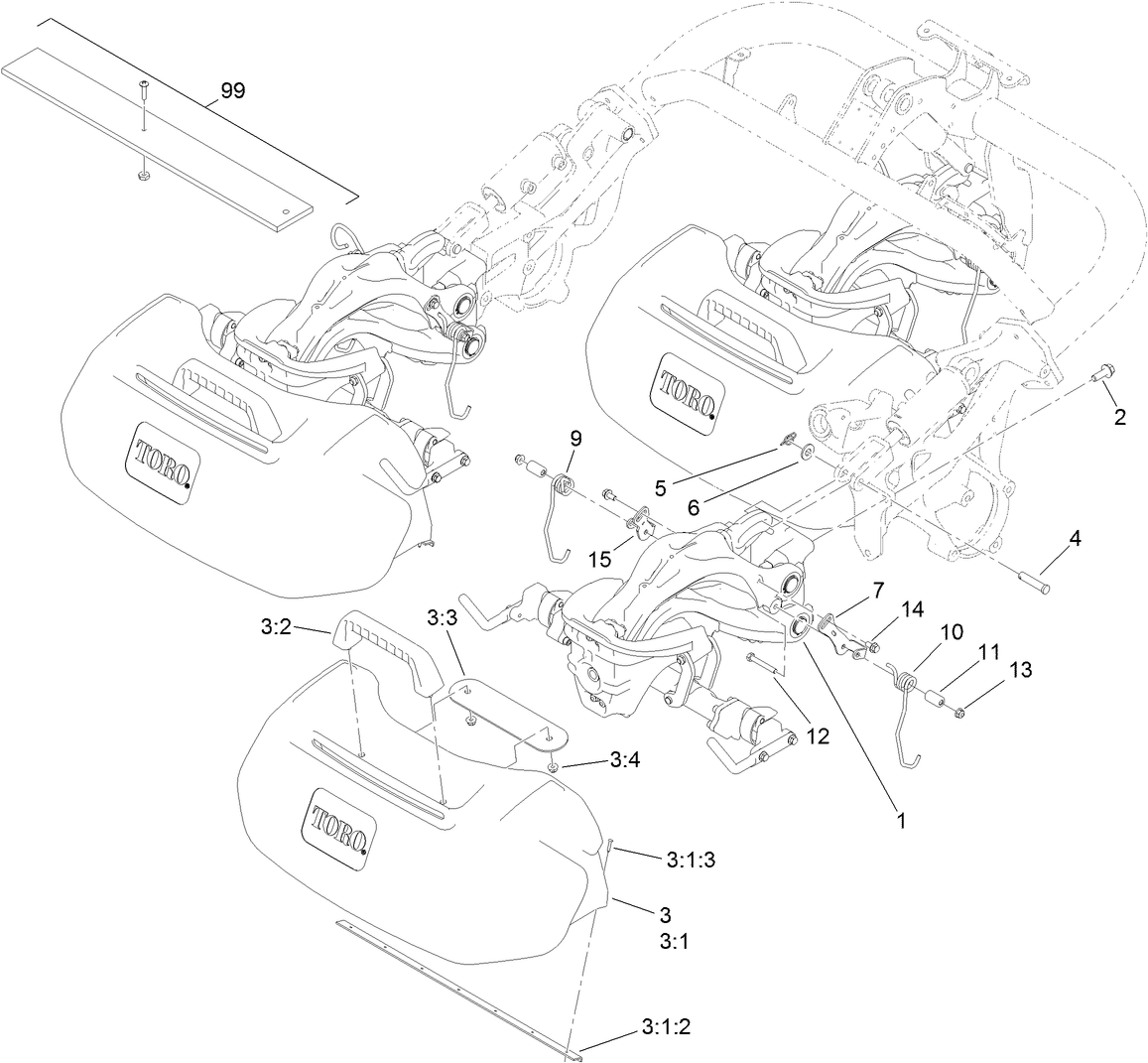 Suspension and Basket Assembly