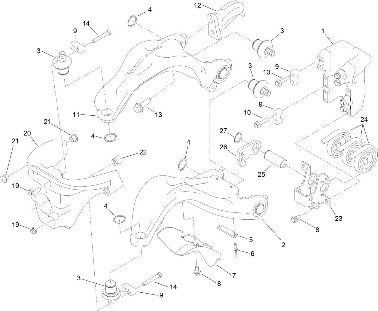 Suspension A-Arm Assembly