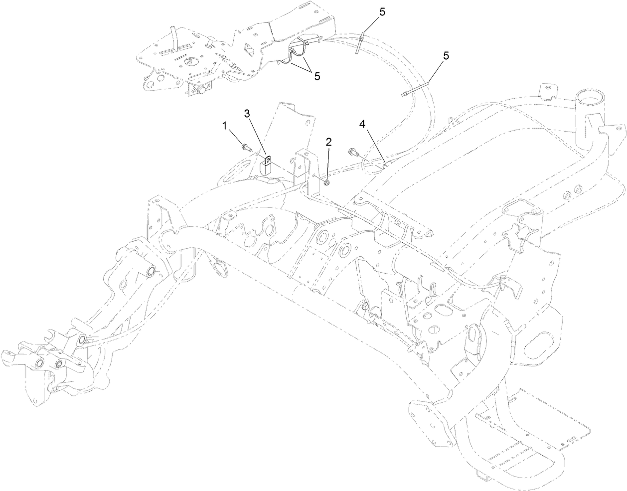 Console Cable Routing Assembly