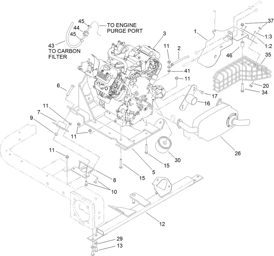Engine Installation Assembly