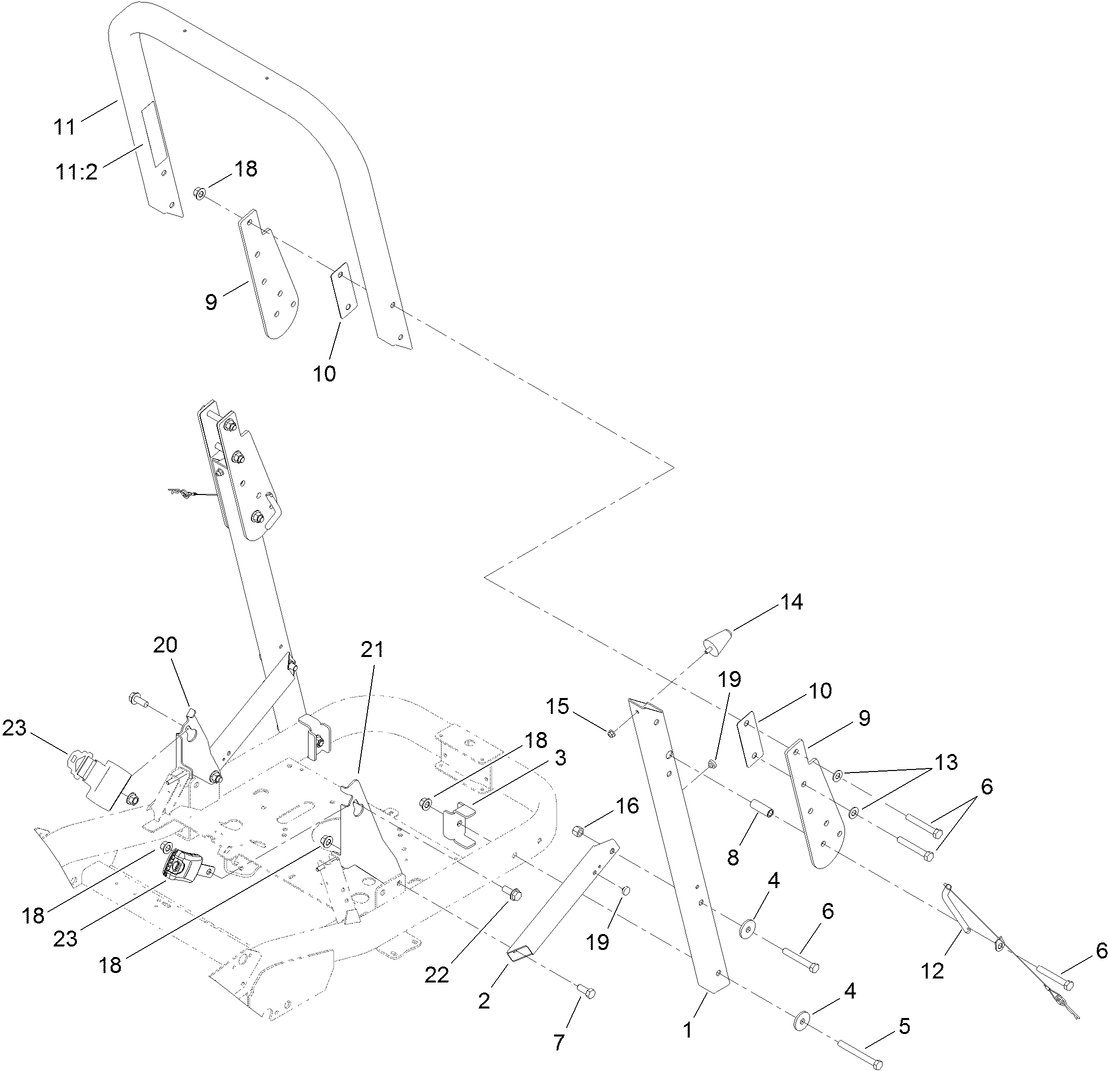 Roll-Over Protection System Assembly