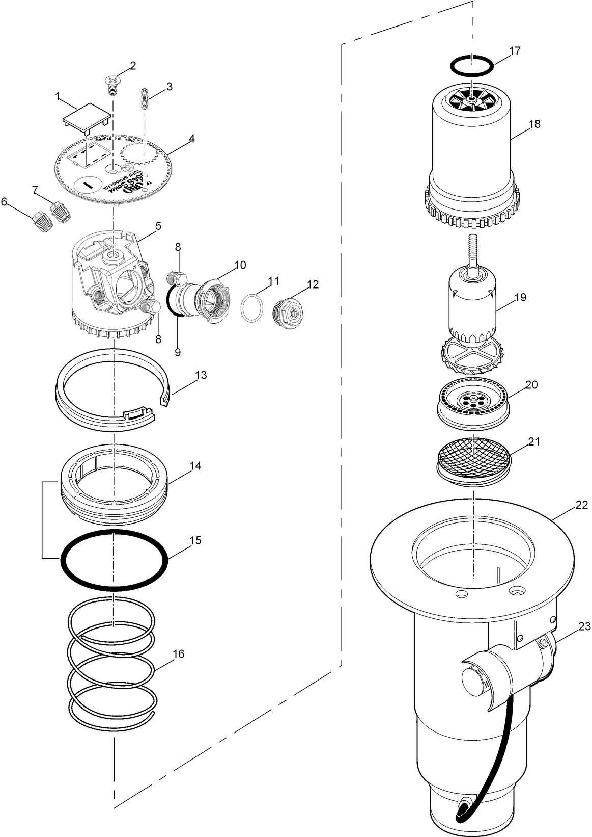 854S Series Sprinkler - August 2007 - 2014
