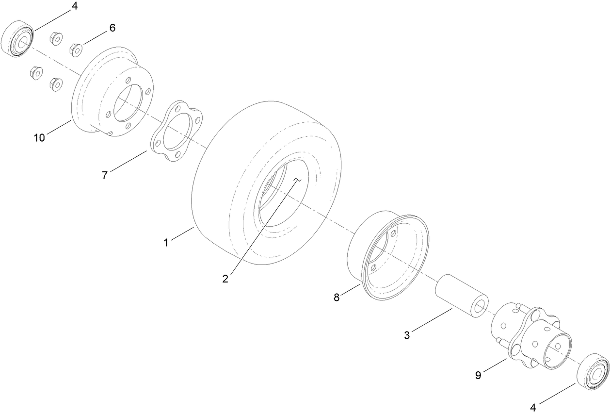 Wheel Assembly No. 93-9938