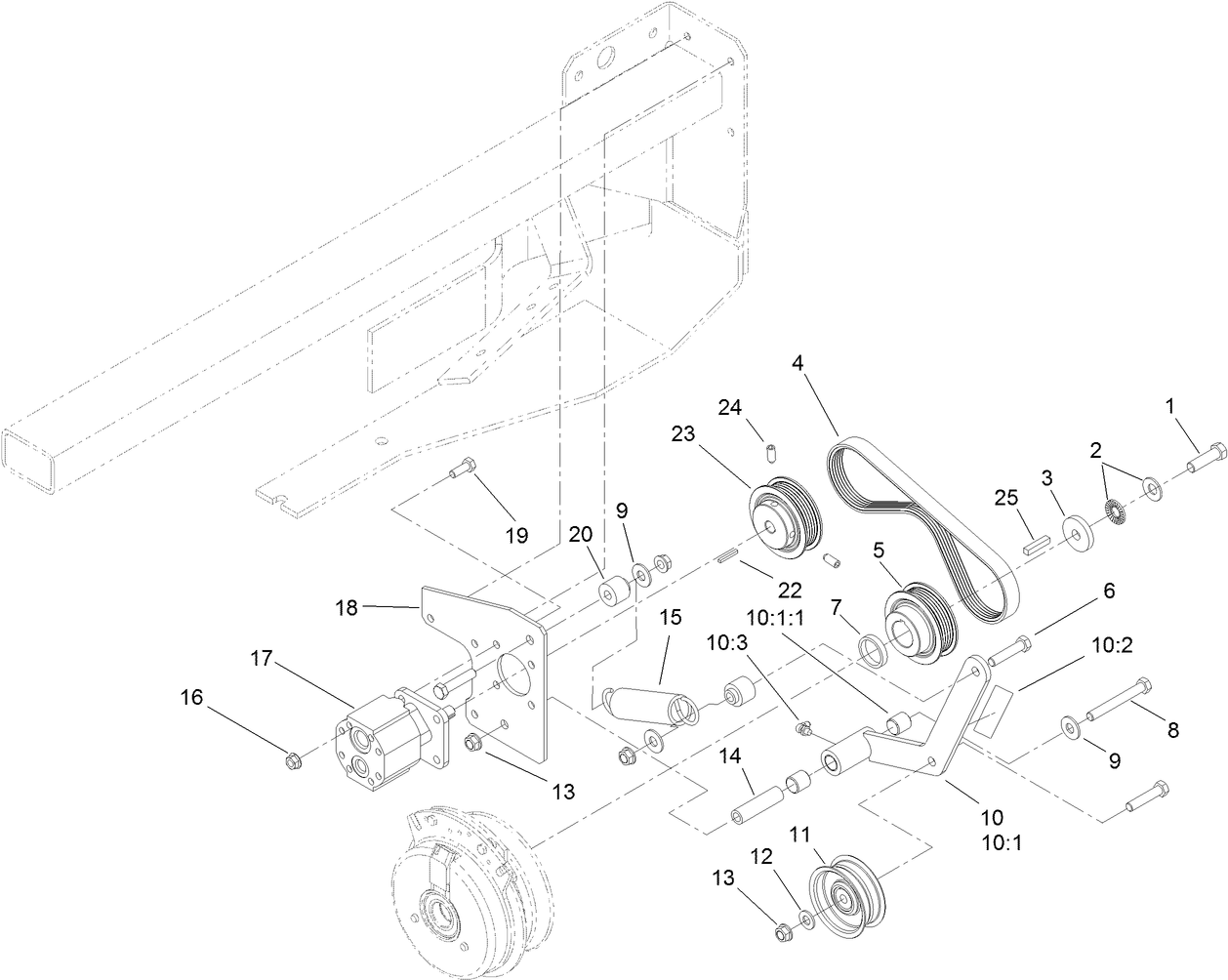 Cooling Pump Drive Assembly