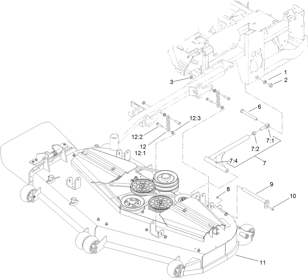 Deck Connection Assembly