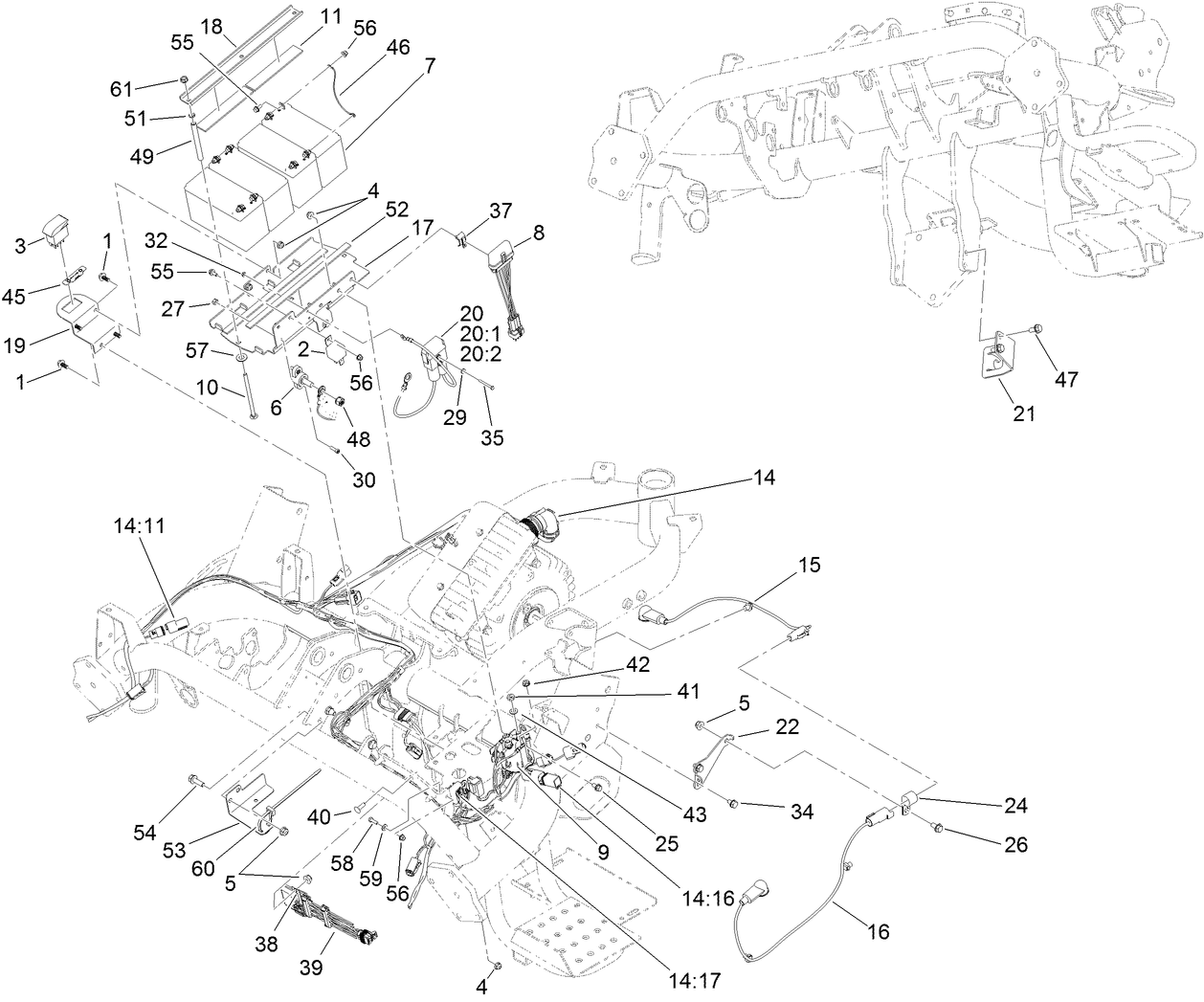 Electric Mow Battery Assembly