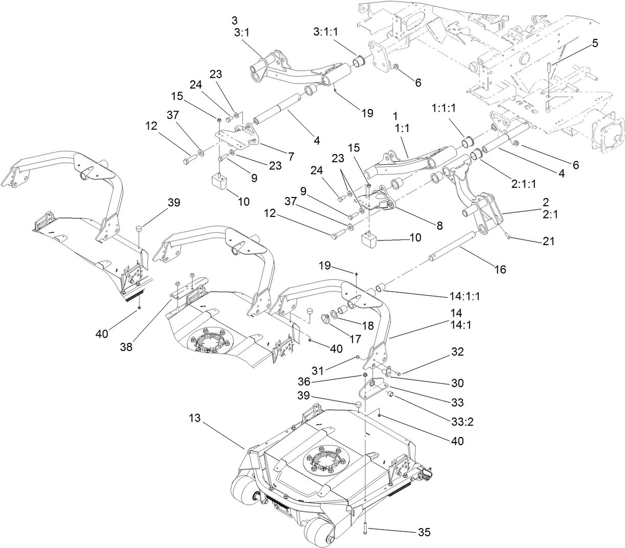 Front Lift Arm Assembly