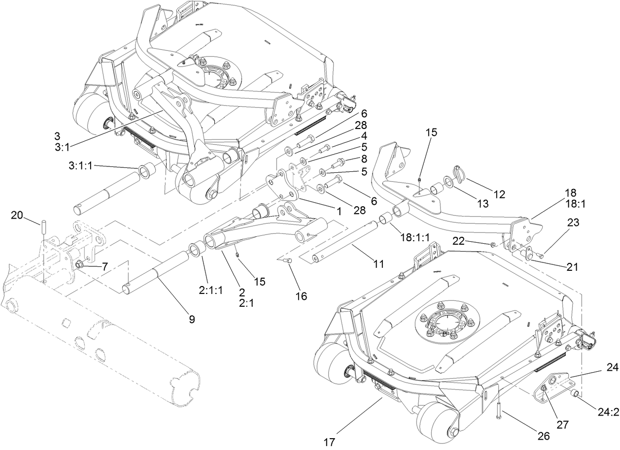 Rear Lift Arm Assembly