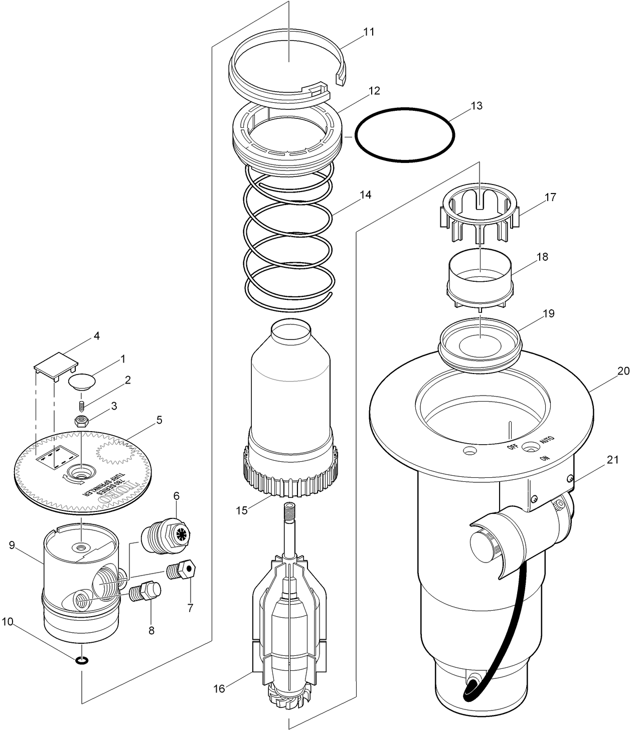 780 Series Golf Sprinklers