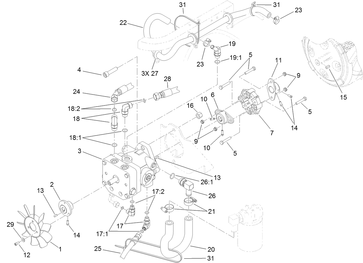 Pump and Coupling Assembly