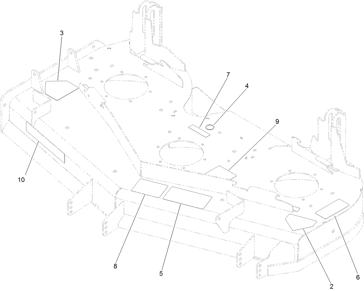 Deck Decal Assembly No. 120-2441