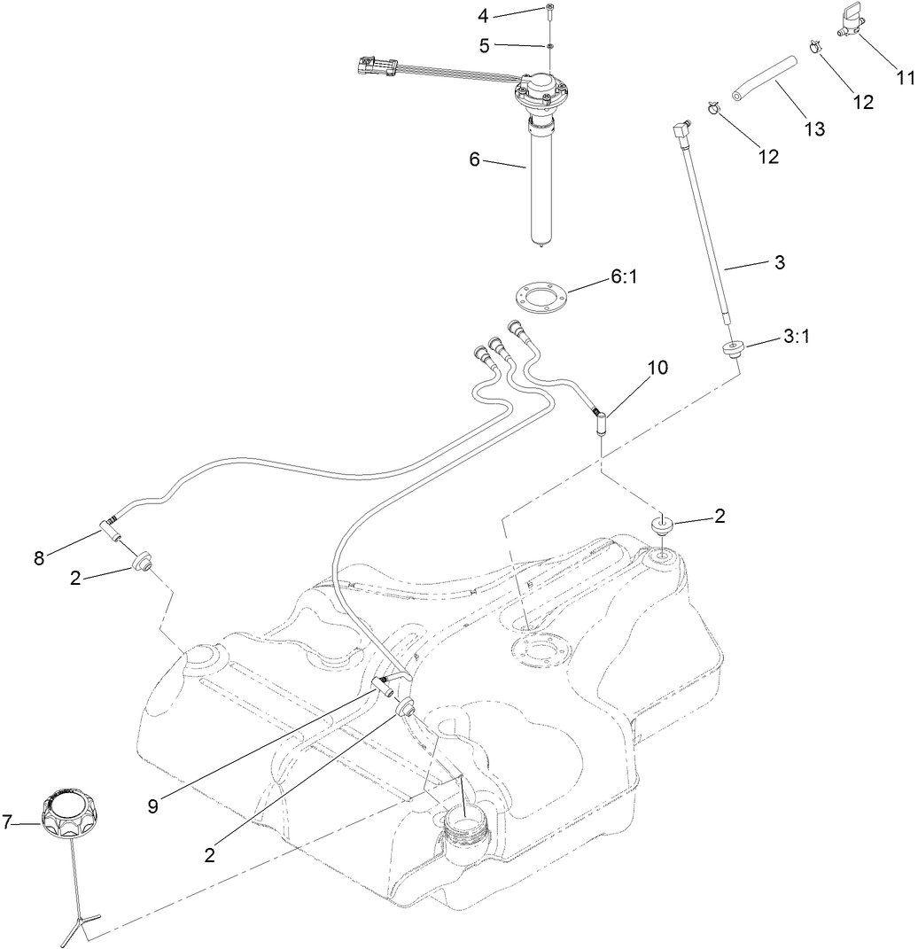 Fuel Tank Assembly No. 116-3979