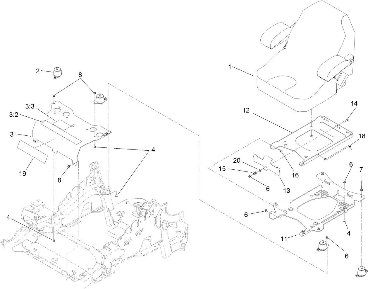 Seat Mounting Assembly
