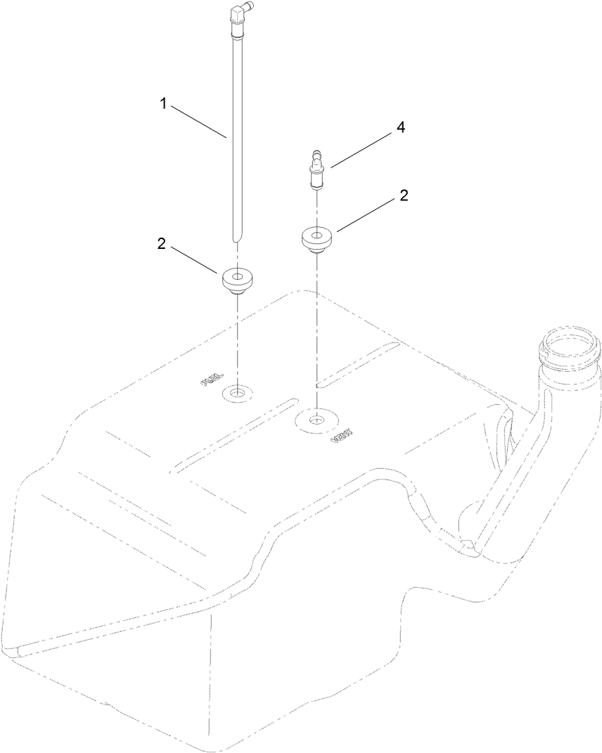 Multi Layer Fuel Tank Assembly No. 117-7352