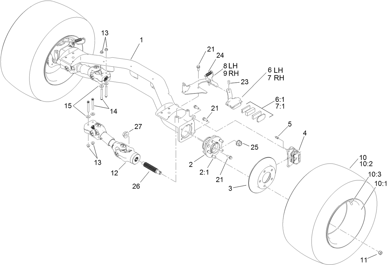 Rear Axle Assembly