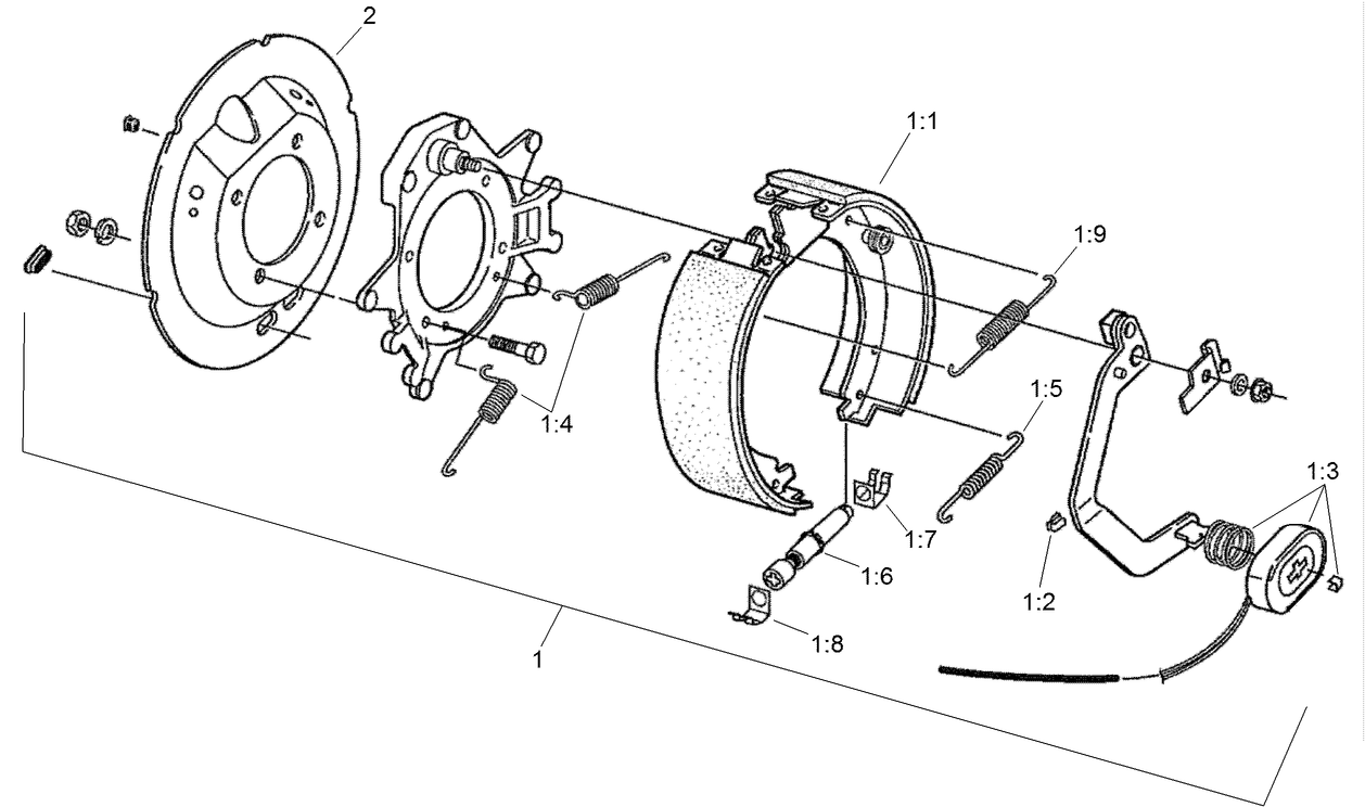 LH Brake Assembly No. 120-9437
