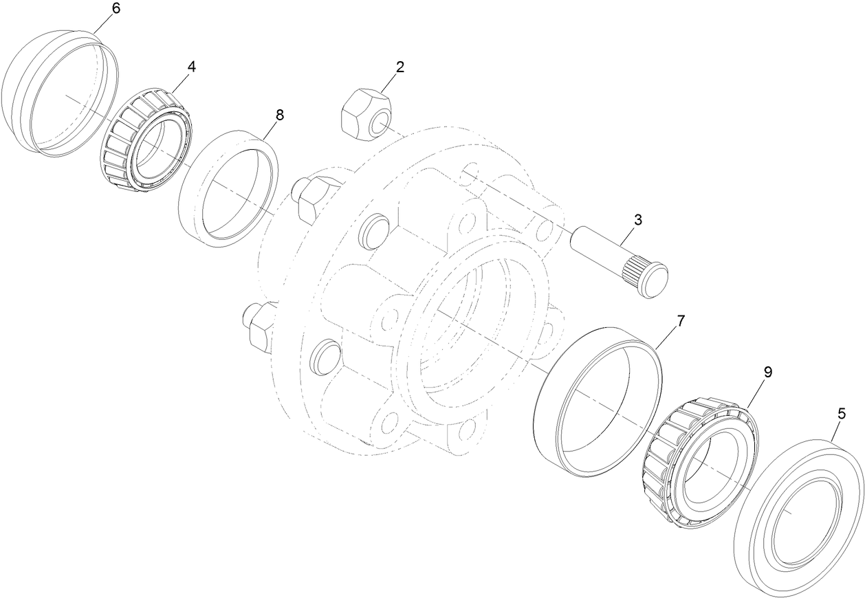 Hub Assembly No. 120-9404