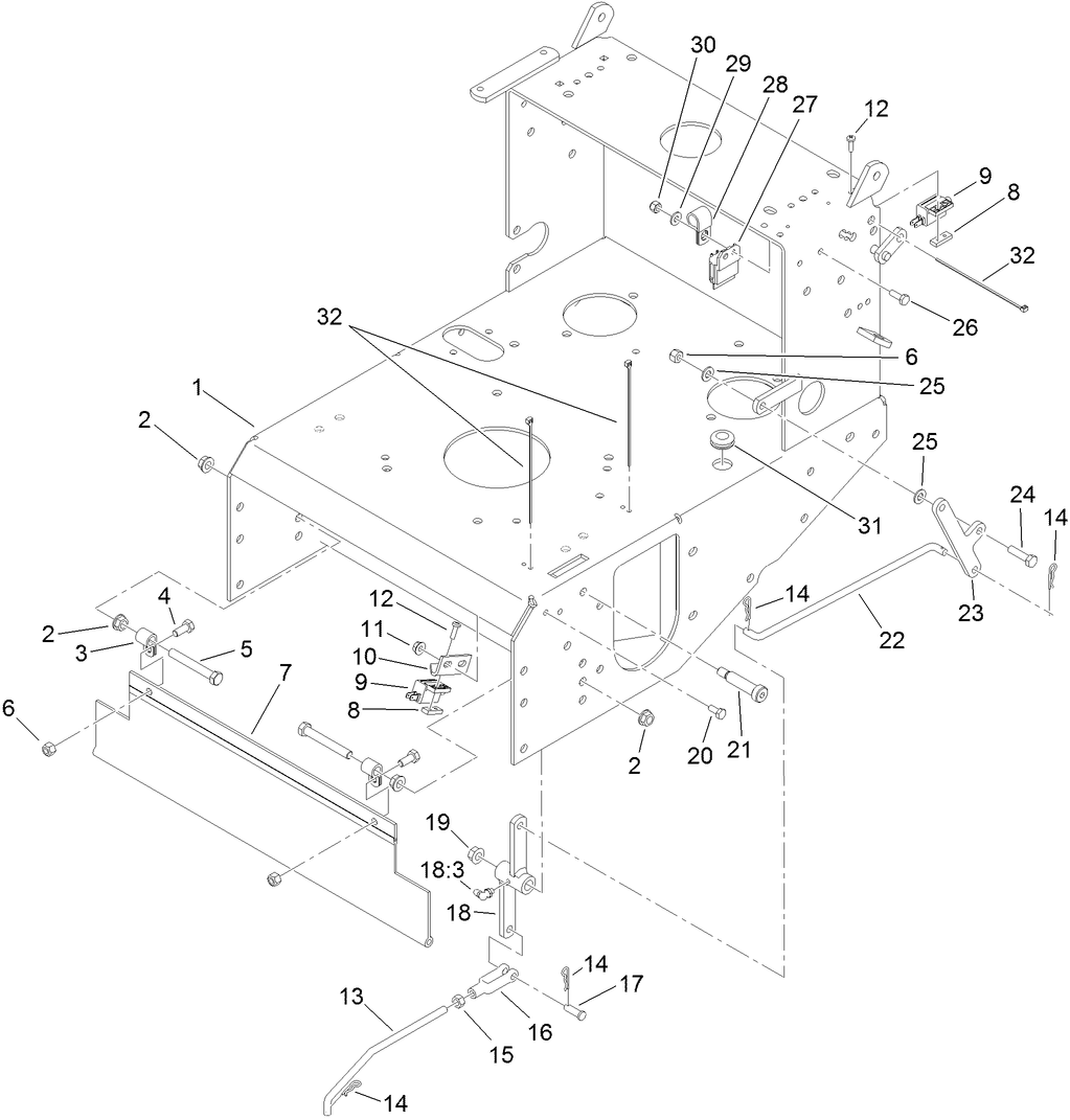 Deck Engagement Assembly
