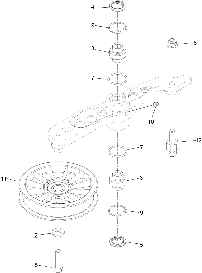 Pump Idler Assembly No. 116-1255