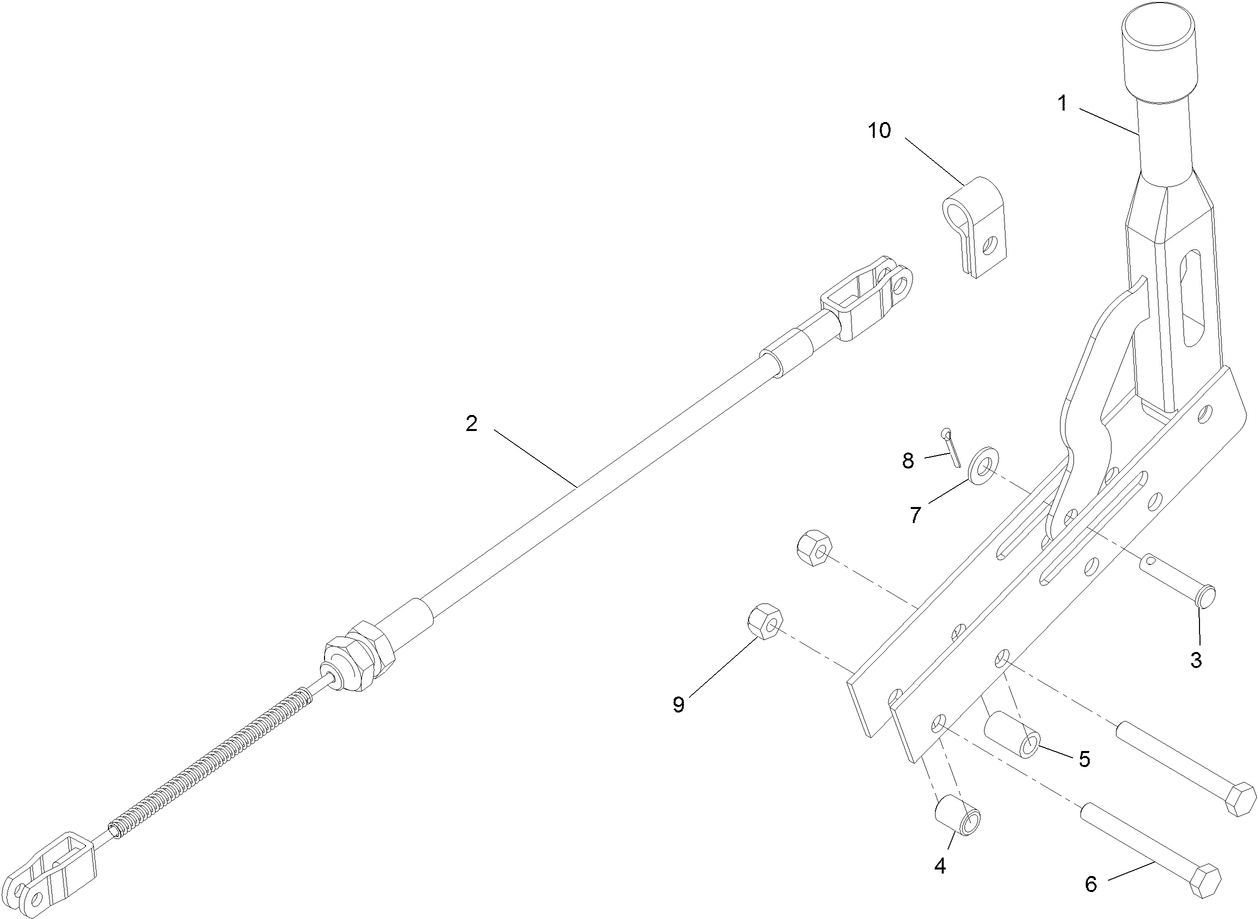 Brake Lever Assembly No. 120-1797