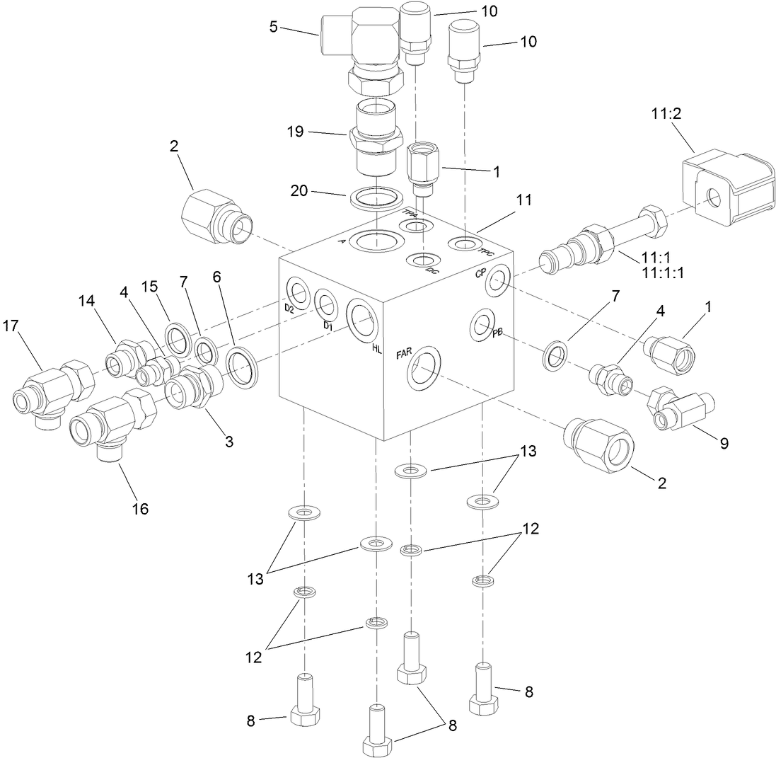 Transmission Manifold Assembly