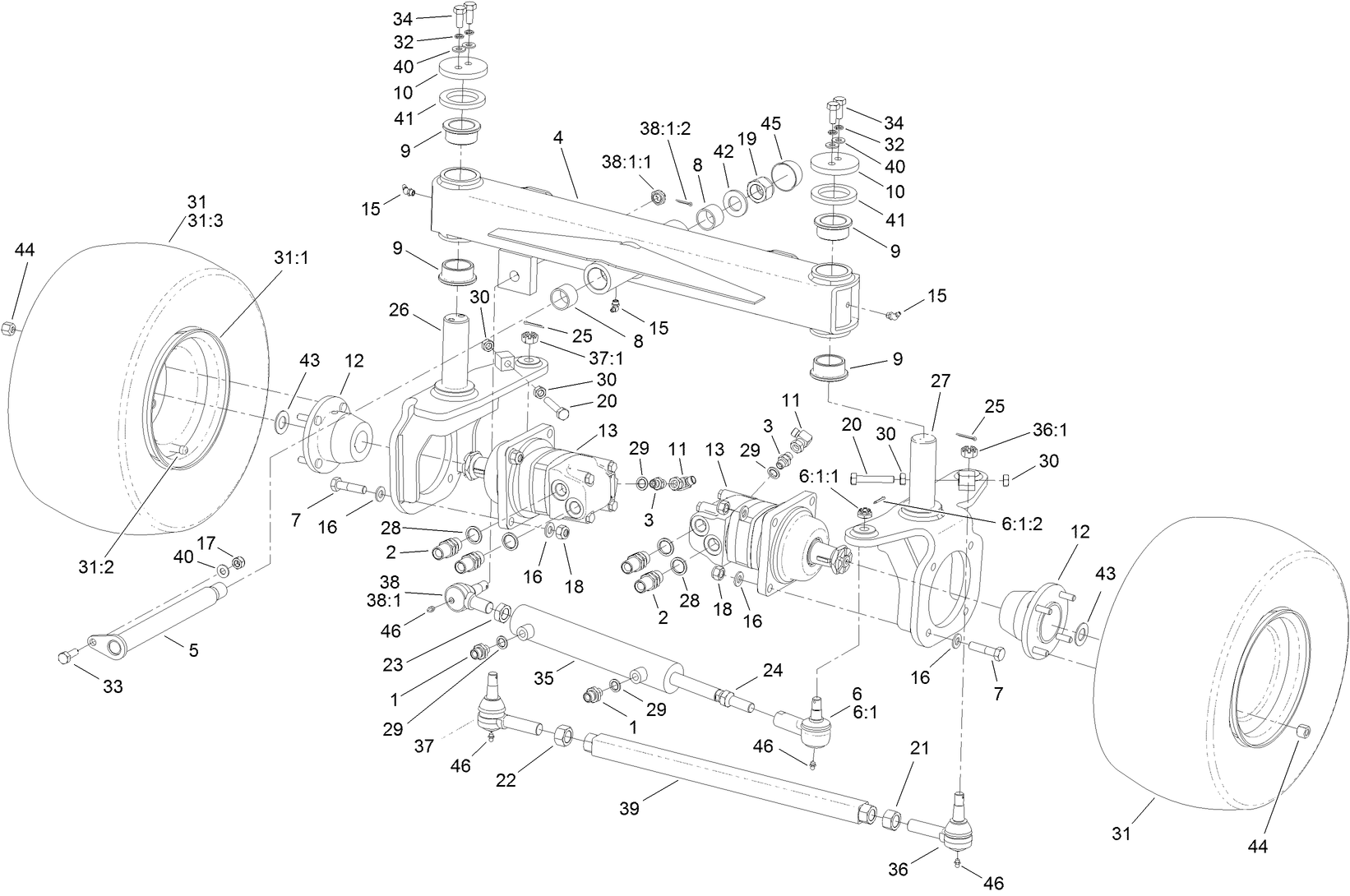 Rear Axle Assembly