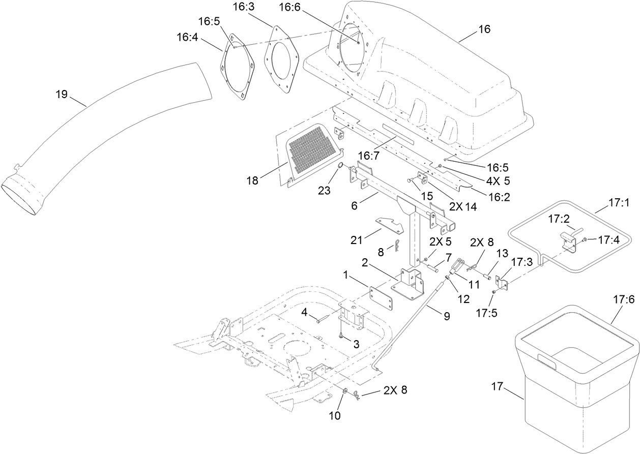 Parts – Bagger, TITAN ZX and MX Series Riding Mower | Toro