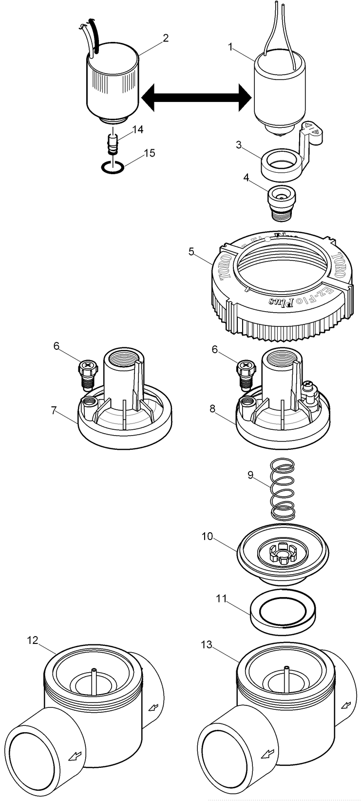 EZ-Flo Plus Series, 1 Inch Female