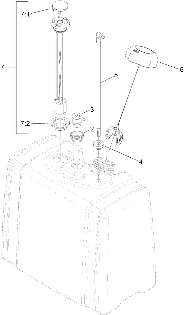 Fuel Tank Assembly No. 115-9048