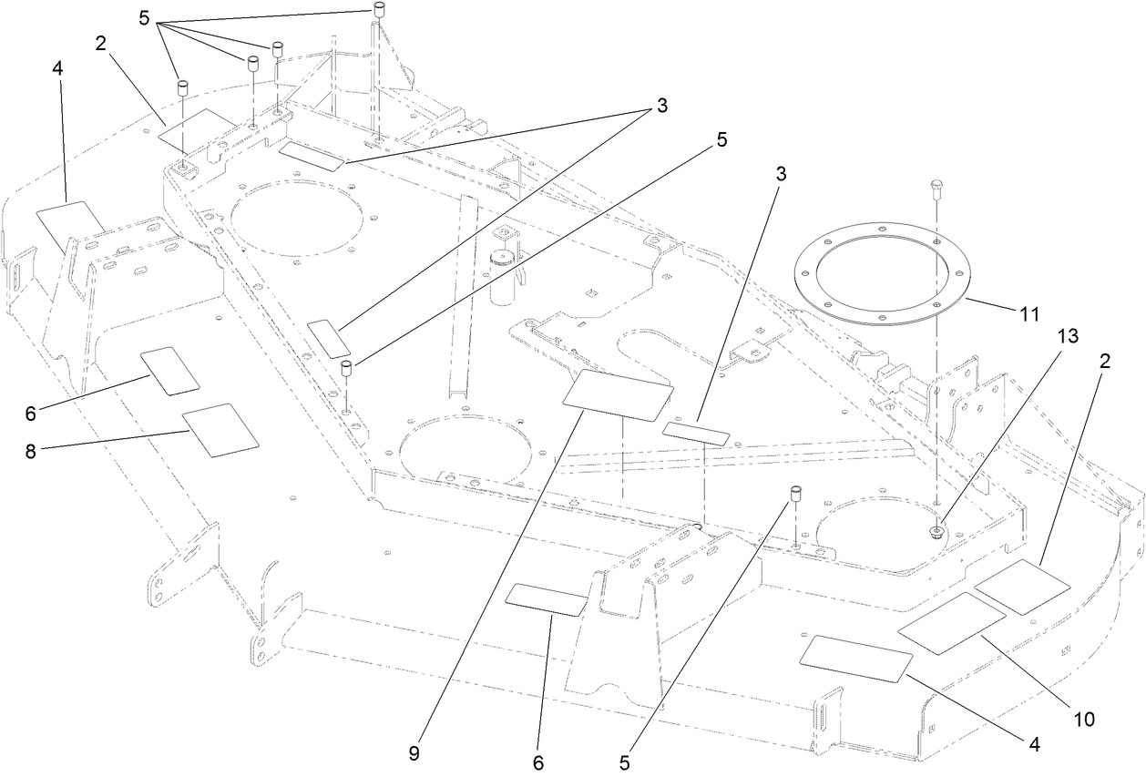 Deck Assembly No. 121-6423