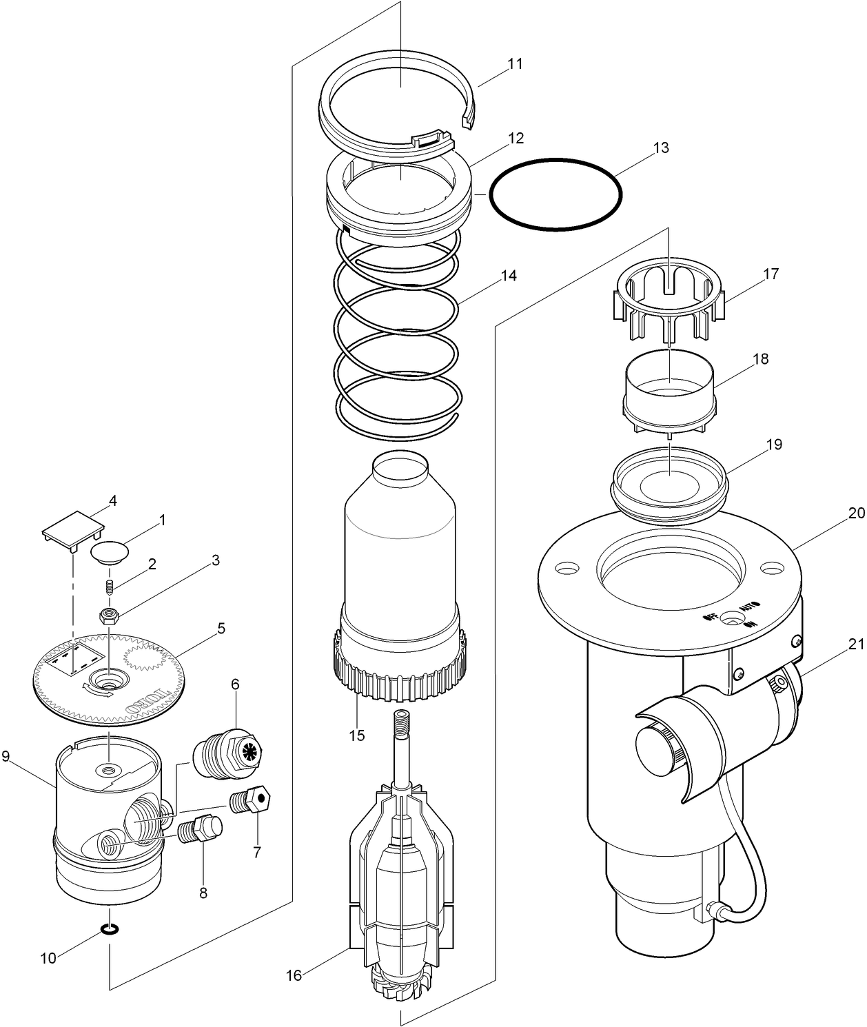 760 Series Golf Sprinkler