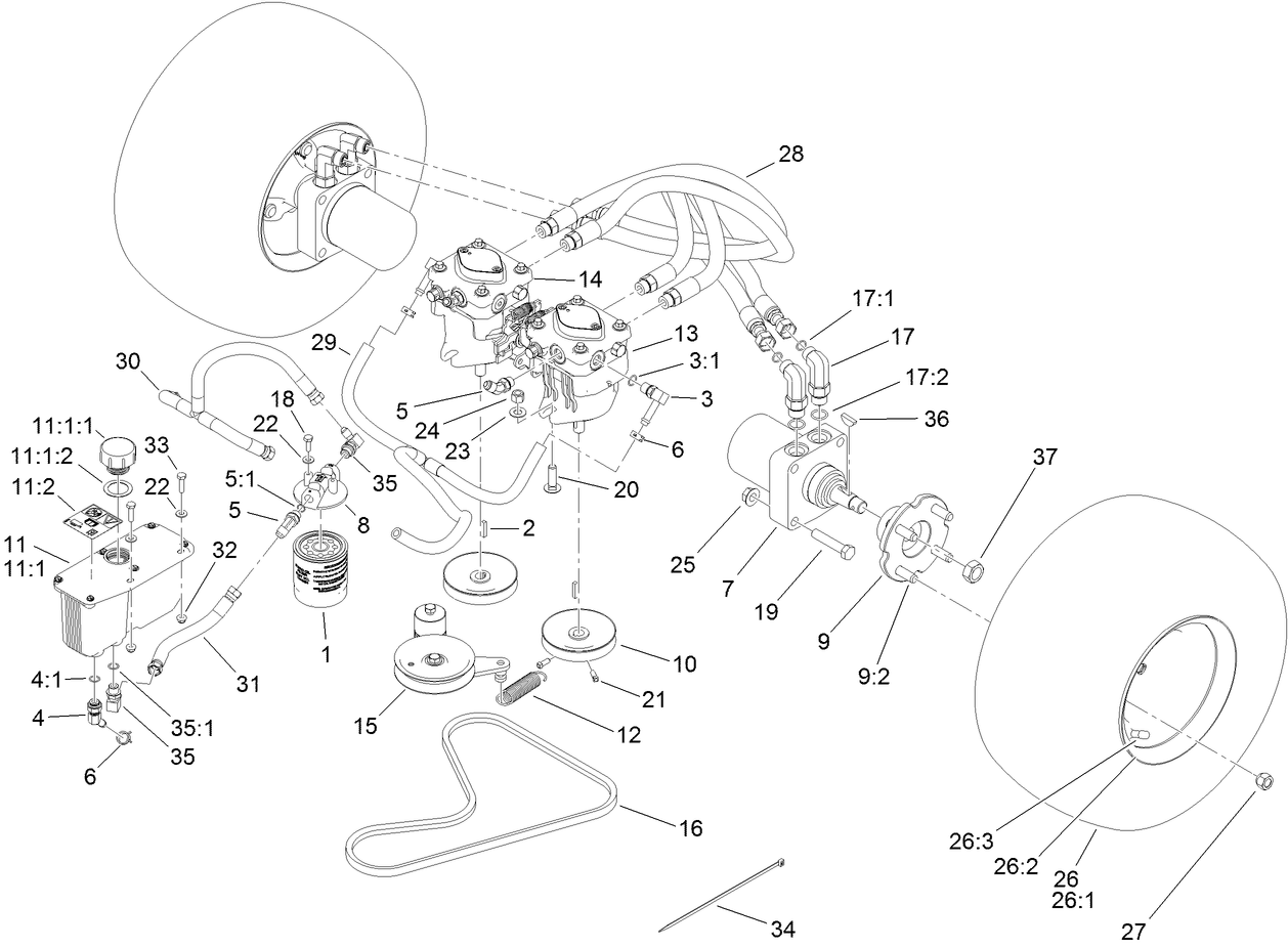 Traction Drive Assembly