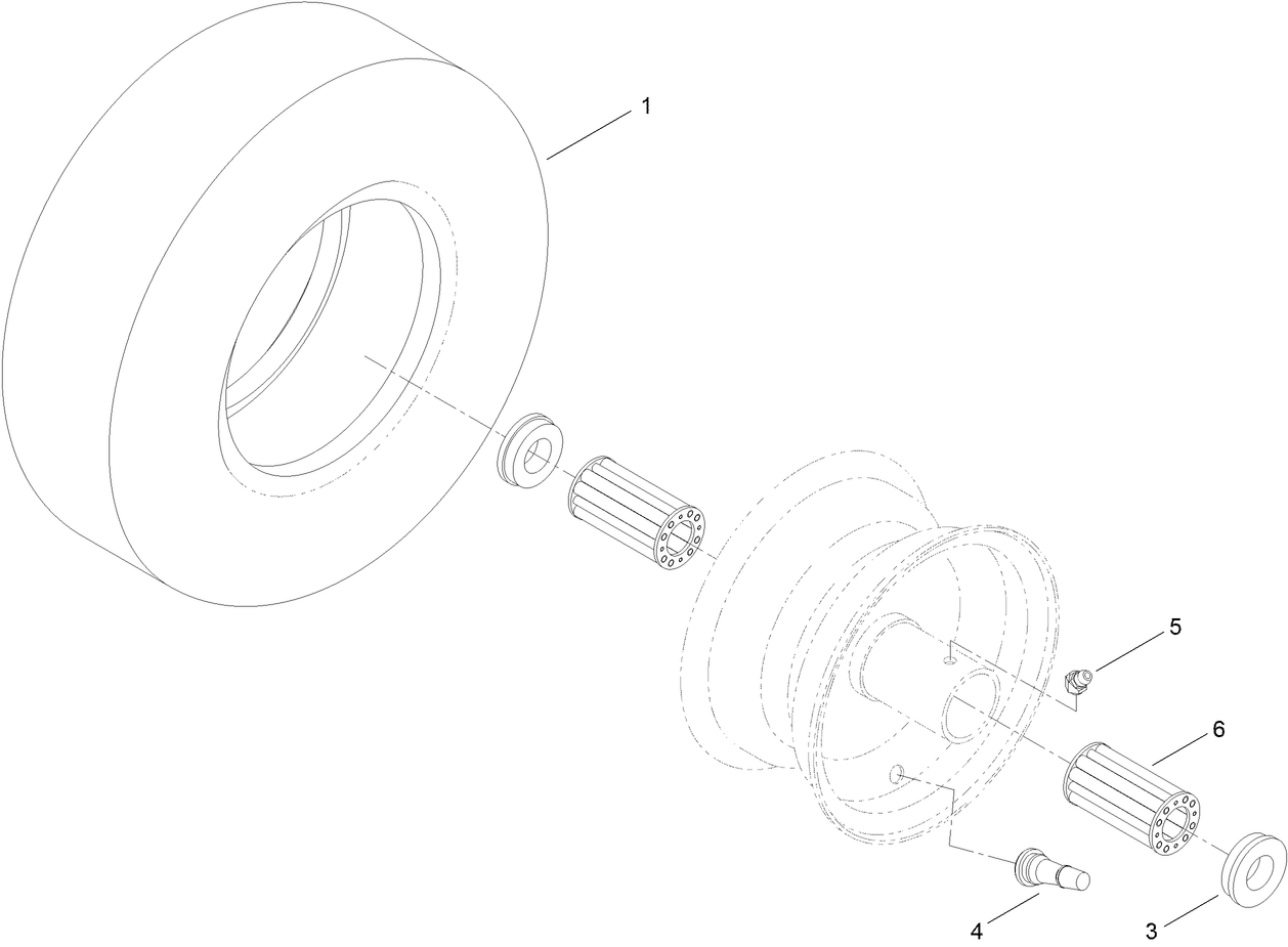 Wheel and Tire Assembly No. 120-5506