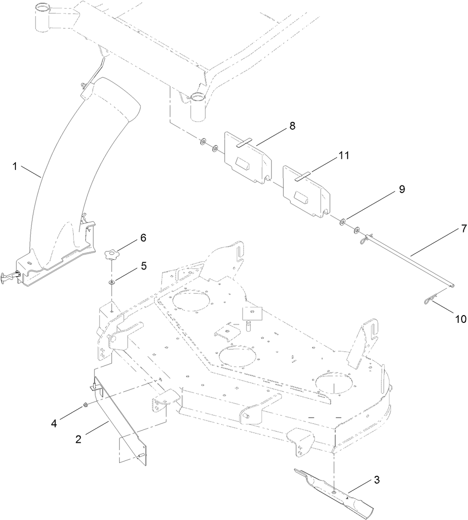 48 Inch Bagger Finishing Kit Assembly 121-5662