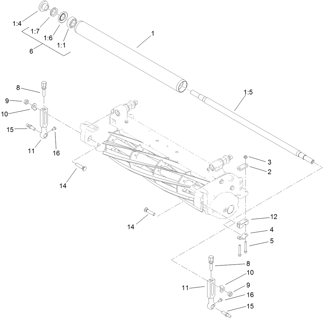 Rear Roller Assembly