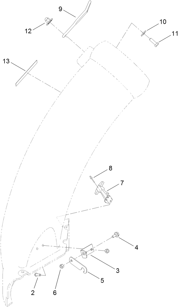 Chute Assembly No. 121-5651