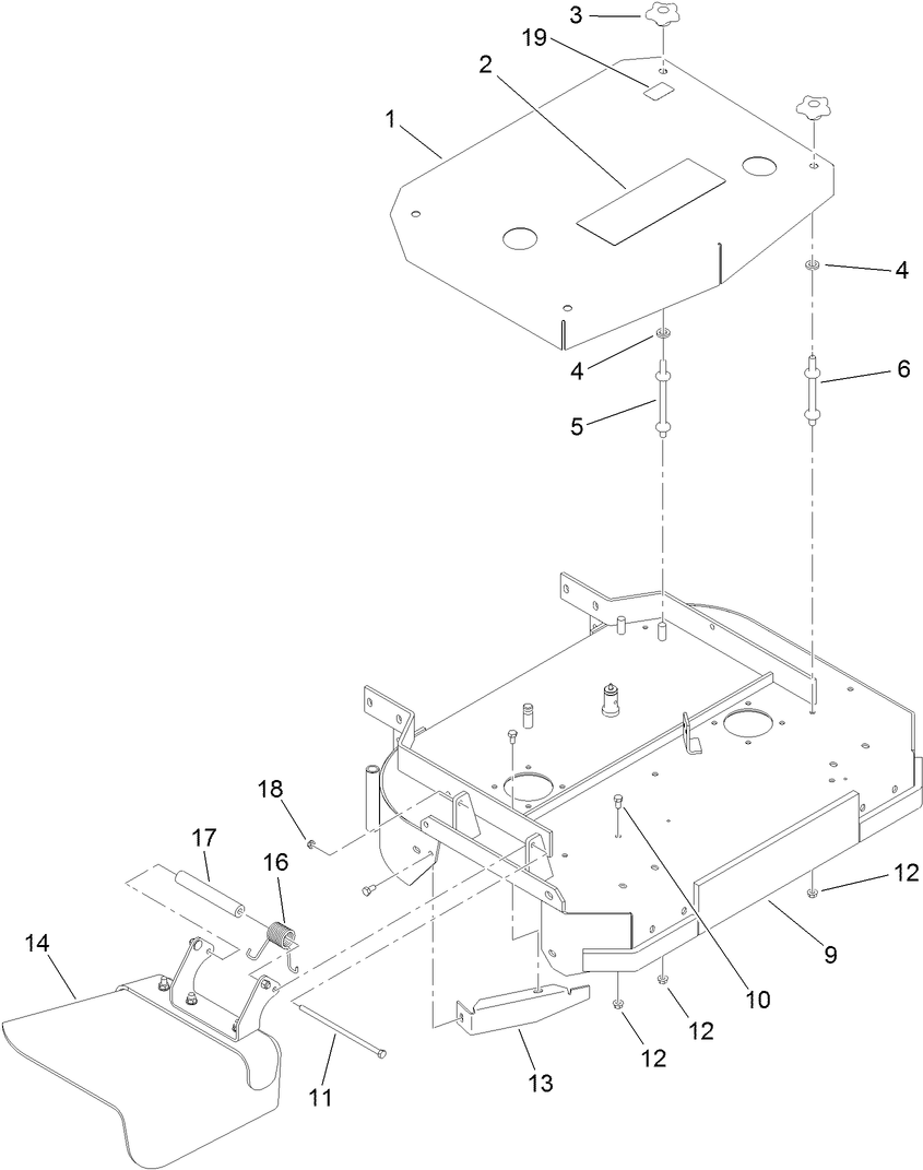 Deck and Shield Assembly