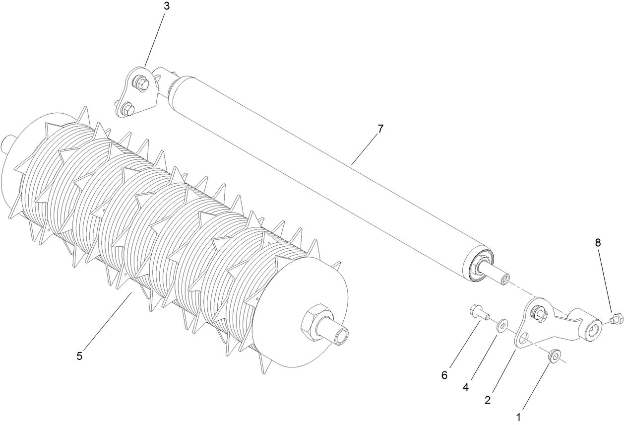 Spiker and Steel Roller Assembly