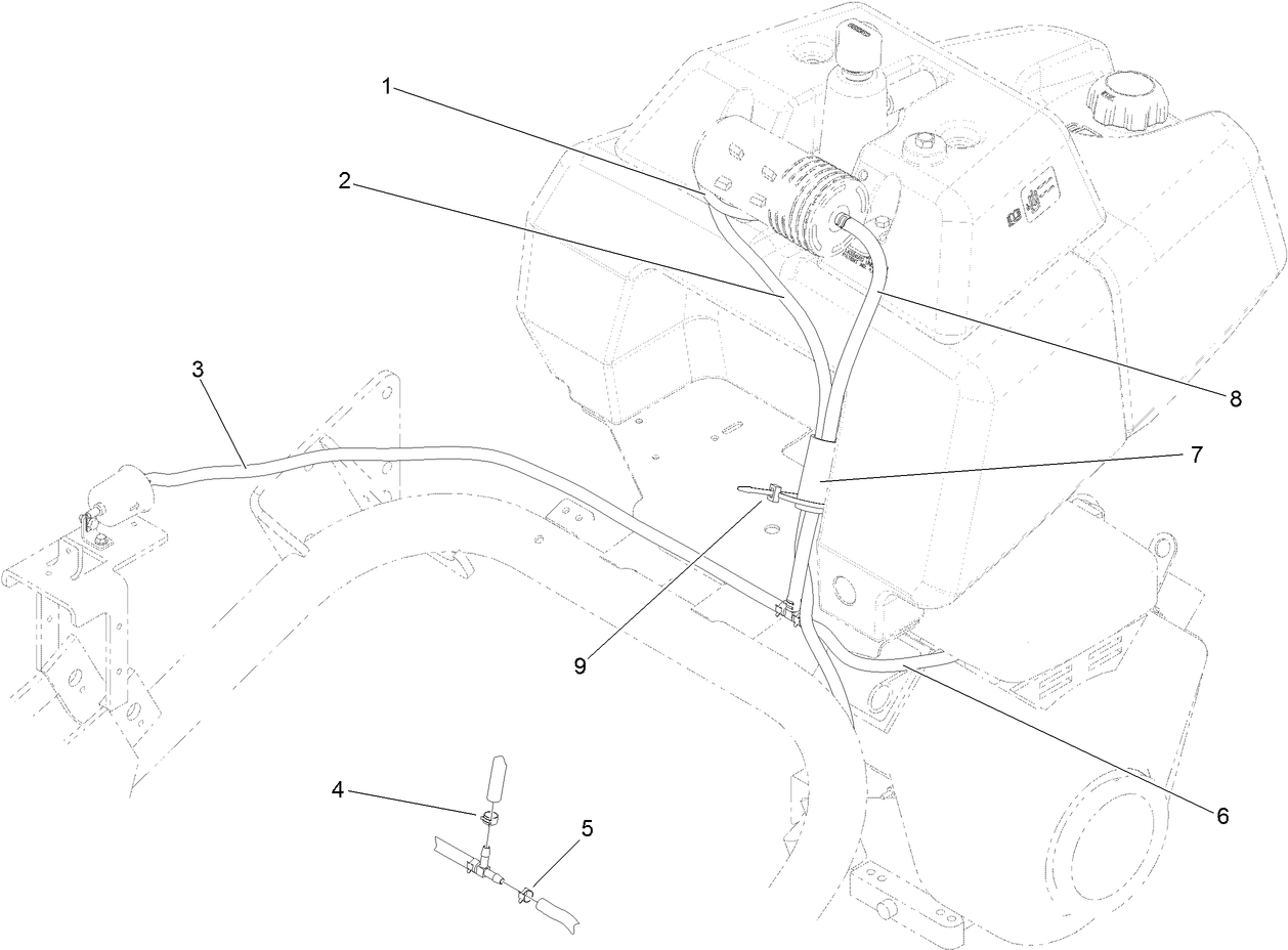 Carb System Routing Assembly