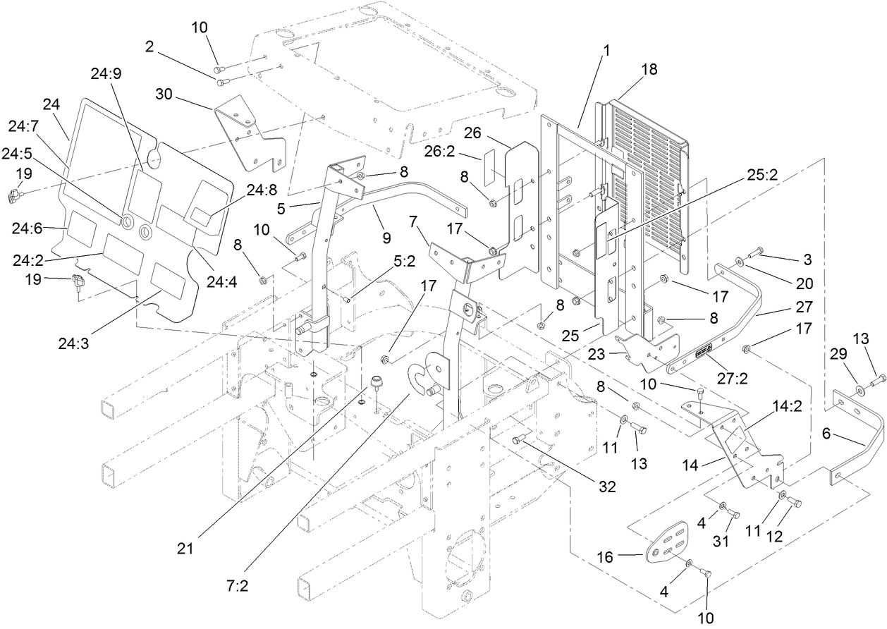 Engine Housing Assembly