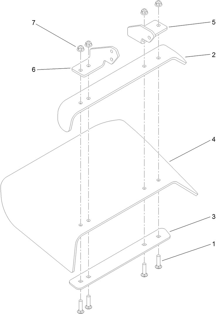Deflector Assembly No. 121-5960