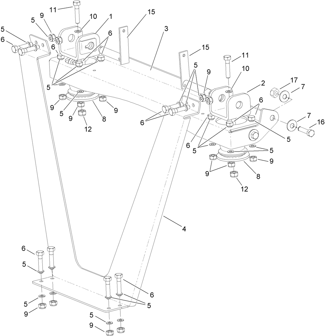 Rear Support Assembly